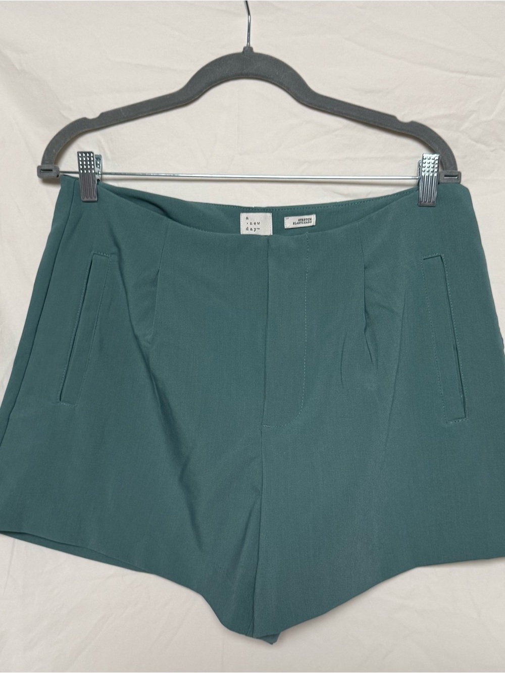 a new day Teal Tailored Dress Shorts